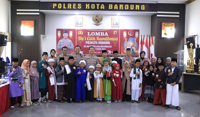 Lomba Dai Cilik Polresta Bandung 1a