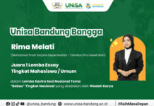 Suarakan Nasib Perawat lewat Tulisan, Rima dari UNISA Bandung Juara 1 Lomba Essay Nasional Unisa Bandung
